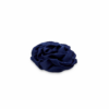 S12 - ROSA DE CETIM AZUL ESCURO diâmetro 7cm