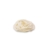 S13 - ROSA DE CETIM CHAMPAGNE diâmetro 7cm